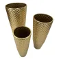 P/VASI GLOTTY TRIS 48X110-40X93-33X77 cm